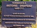PLAQUE DRAPEAU ANTOINE 1995 - FRANCE