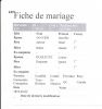 Certificat de Mariage Janvier Jean-Baptiste & Duquette Louise (02-02-1818)
