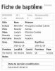FICHE DE BAPTEME BEAUDRY JULIETTE (18-12-1916) FICHE DE BAPTEME BEAUDRY JULIETTE (18-12-1916)